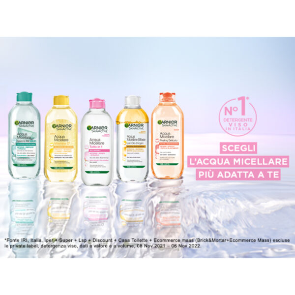 GARNIER SKIN ACTIVE ACQUA MICELLARE ML 400 - immagine 3