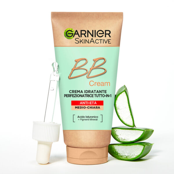 GARNIER SKIN ACTIVE BB CREAM ANTIETA' MEDIO-CHIARA 50 ML - immagine 5