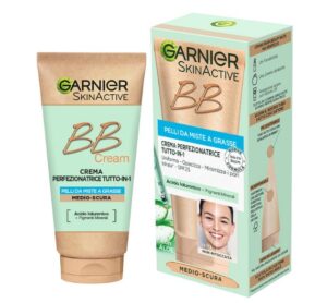 GARNIER SKIN ACTIVE BB CREAM PELLI DA MISTE A GRASSE MEDIO-SCURA