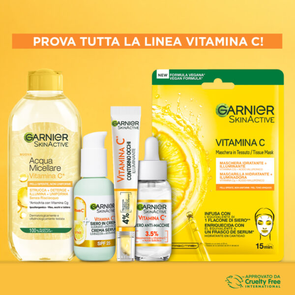 GARNIER SKIN ACTIVE CONTORNO OCCHI VITAMINA C 15 ML - immagine 3