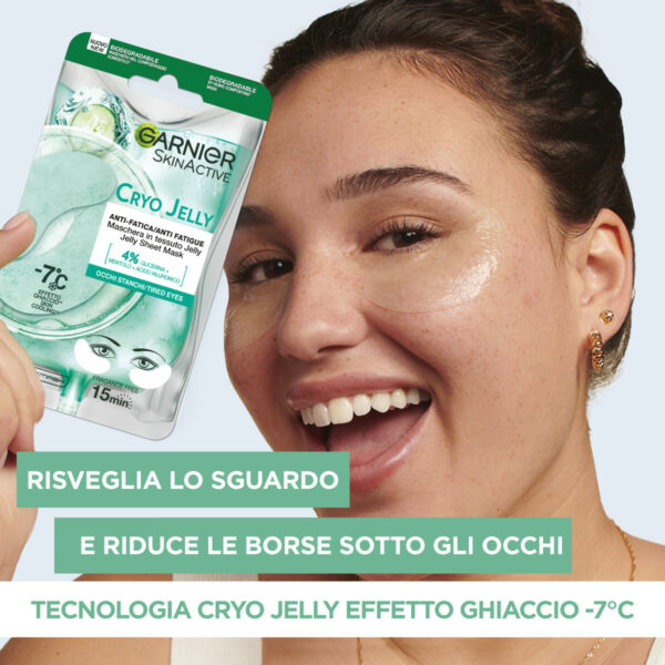 GARNIER SKIN ACTIVE MASCHERA TESSUTO OCCHI CRYO JELLY - immagine 7