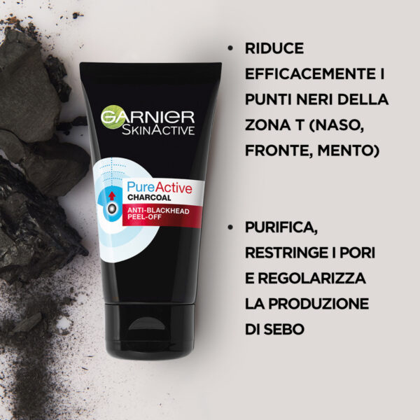 GARNIER SKIN ACTIVE PURE ACTIVE MASK PUNTI NERI - immagine 3