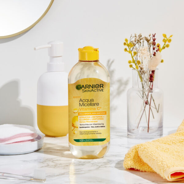 GARNIER SKIN ACTIVE VITAMINA C ACQUA MICELLARE 400 ML - immagine 4