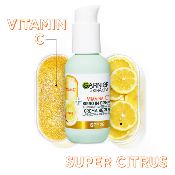GARNIER SKIN ACTIVE VITAMINA C SIERO IN CREMA 50 ML - immagine 5