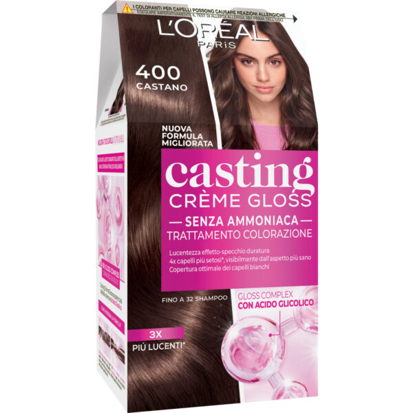 LOREAL CASTING CREME GLOSS CASTANO 400