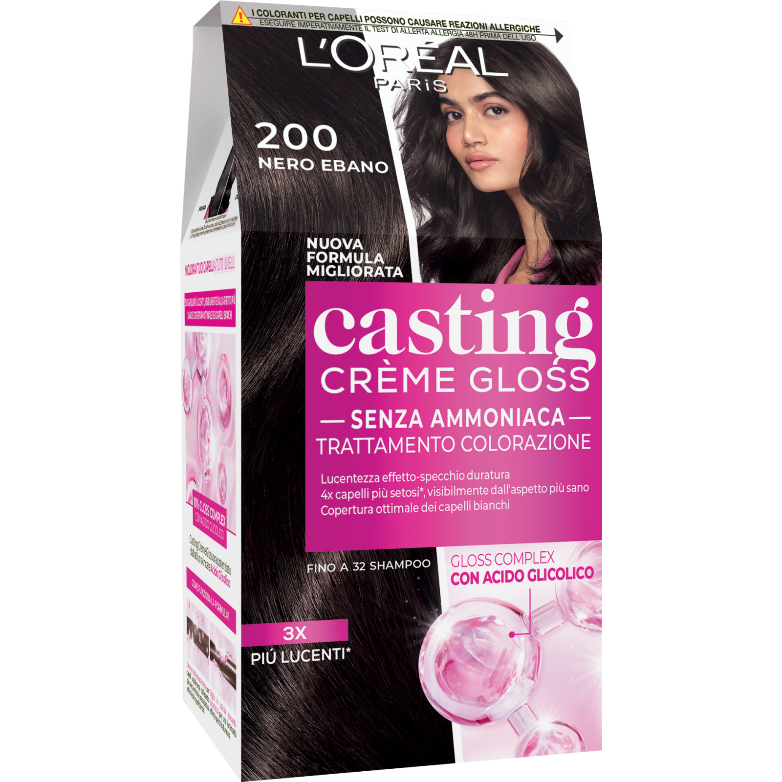 LOREAL CASTING CREME GLOSS NERO EBANO 200