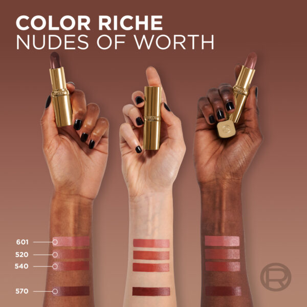 LOREAL COLOR RICH NUDE 520 NU DEFIANT - immagine 6