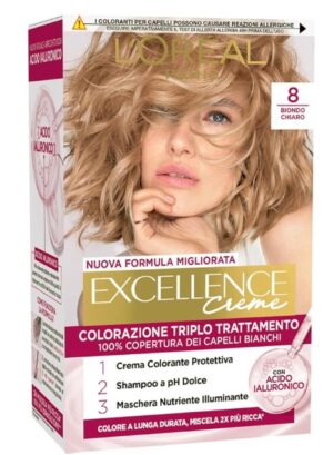 LOREAL EXCCELLENCE BIONDO CHIARO 8
