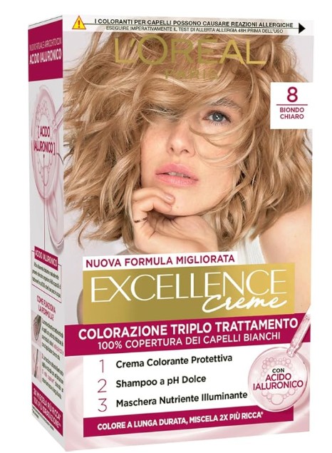 LOREAL EXCCELLENCE BIONDO CHIARO 8