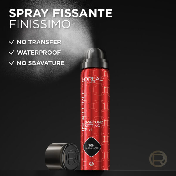L'OREAL INFALLIBLE SPRAY FISSANTE FINISSIMO 75 ML FRITES - immagine 2