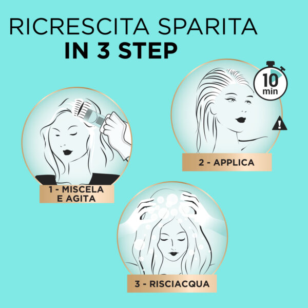 LOREAL RITOCCO PERFETTO PERMANANTE BIONDO SCURO 7 - immagine 6
