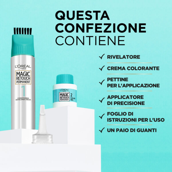 LOREAL RITOCCO PERFETTO PERMANANTE BIONDO SCURO 7 - immagine 5