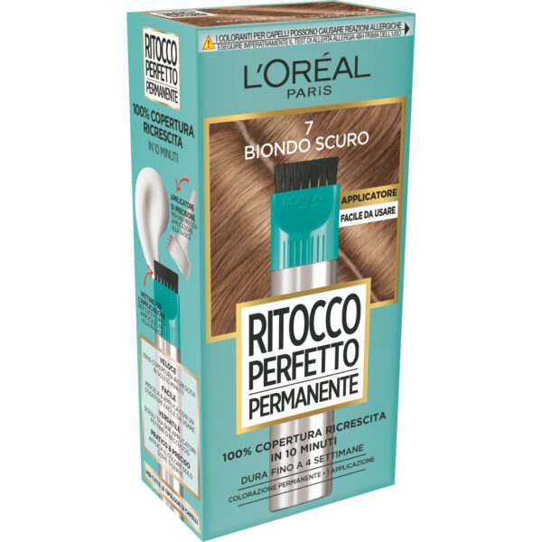 LOREAL RITOCCO PERFETTO PERMANANTE BIONDO SCURO 7 - immagine 2