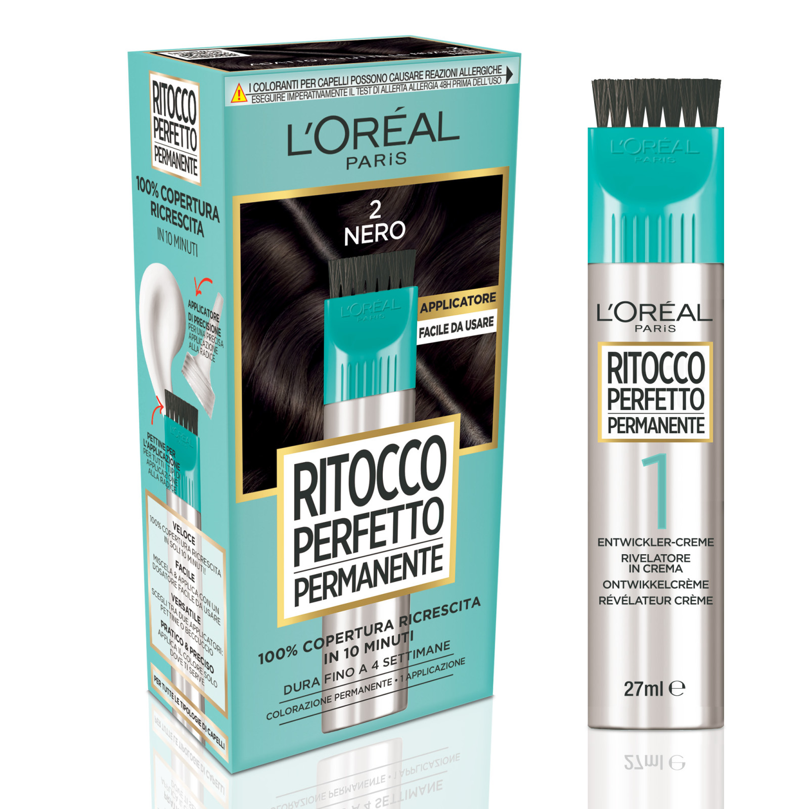 LOREAL RITOCCO PERFETTO PERMANENTE NERO 2
