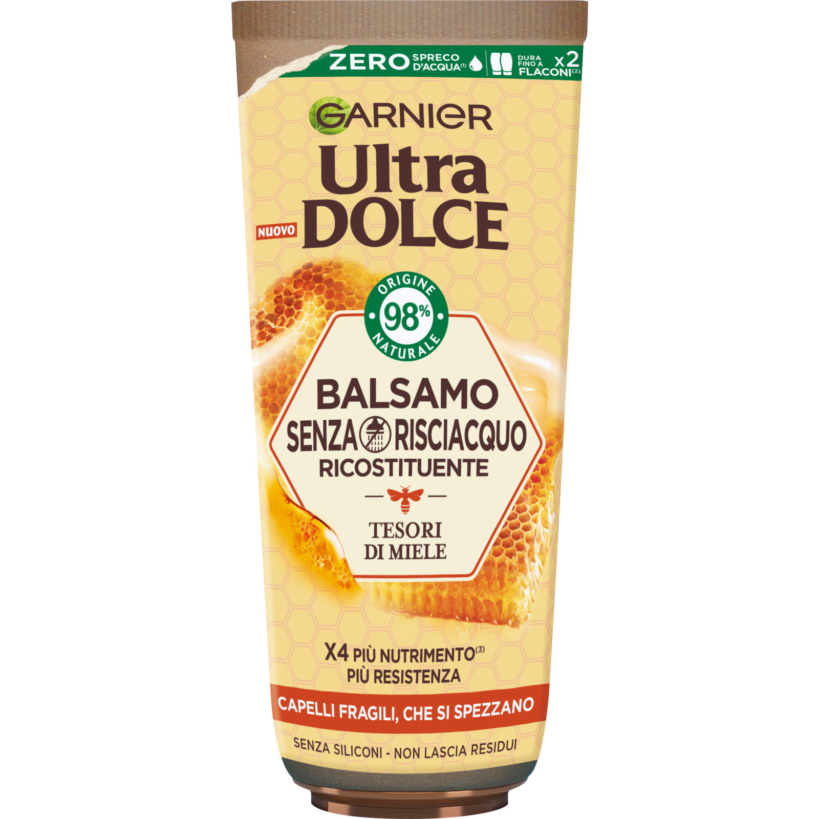 ULTRA DOLCE BALSAMO SENZA RISCIACQUO TESORI MIELE 200 ML