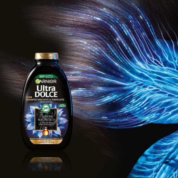 ULTRA DOLCE SHAMPOO CARBONE MAGNETICO 300 ML - immagine 3