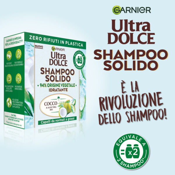 ULTRA DOLCE SHAMPOO SOLIDO COCCO - immagine 3