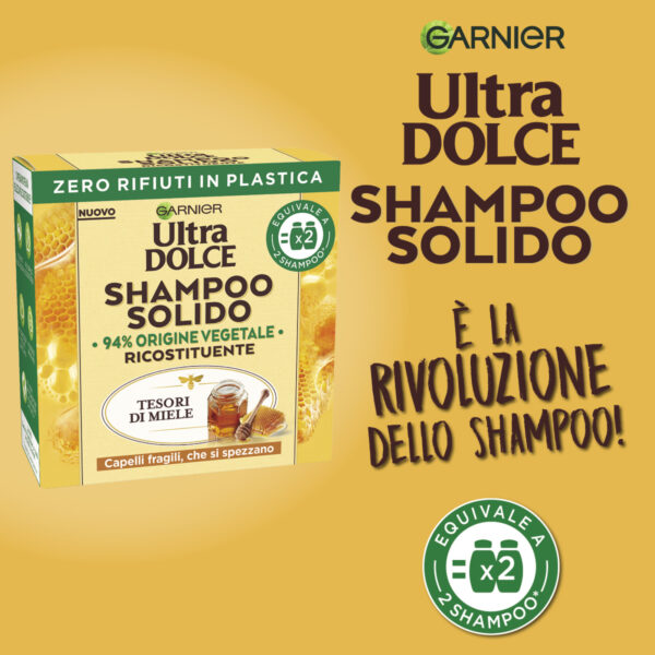 ULTRA DOLCE SHAMPOO SOLIDO TESORI DI MIELE - immagine 4