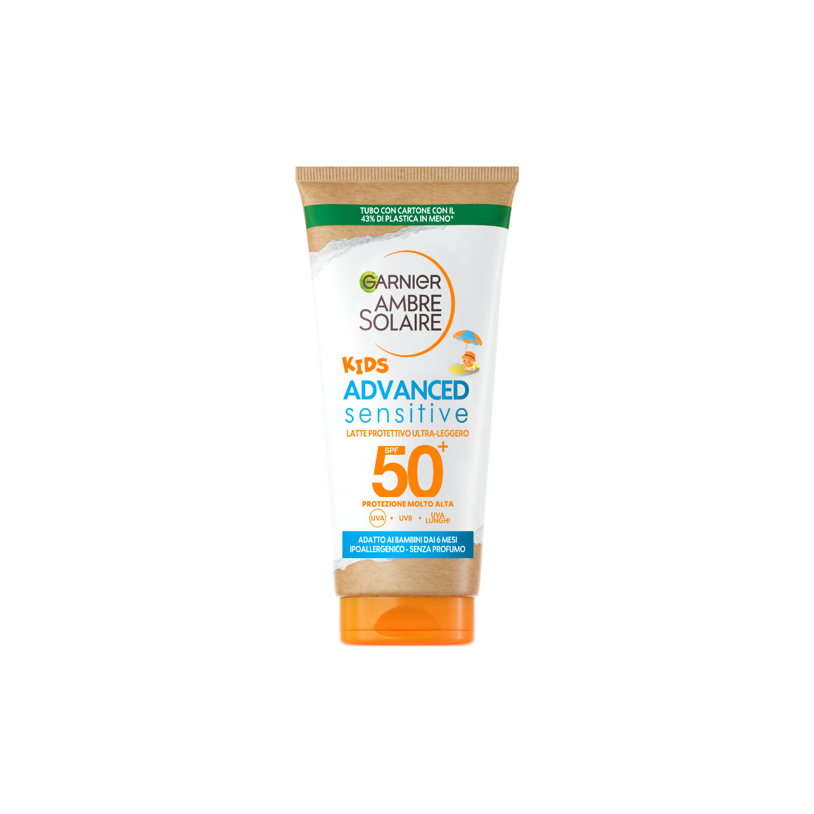AMBRE SOLAIRE ADV. SENS. KIDS SPF50 MINITAGLIA 50ML