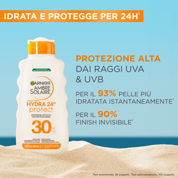 AMBRE SOLAIRE HYDRA 24 MILK SPF30 175ML - immagine 3