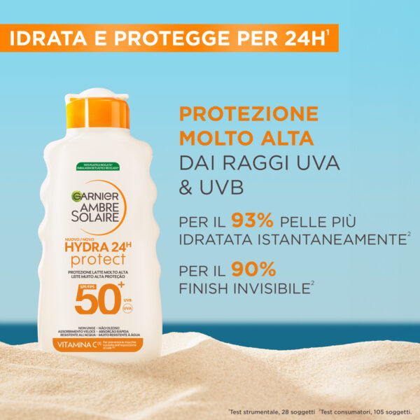 AMBRE SOLAIRE HYDRA 24 MILK SPF50 175ML - immagine 5