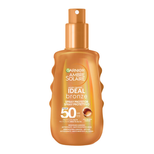 AMBRE SOLAIRE IDEAL BRONZE LATTE SPF50 150ML