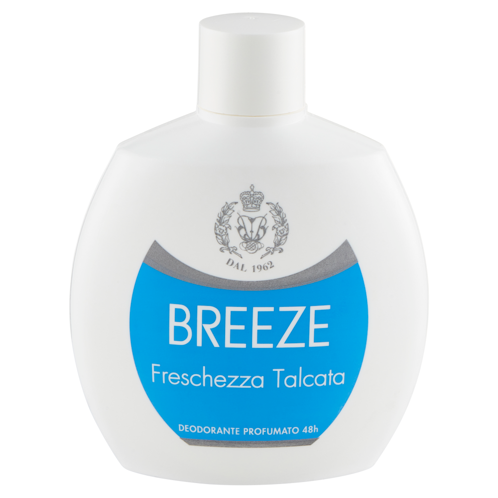 BREEZE DEODORANTE FRESCHEZZA TALCATA SQUEEZE 100 ML