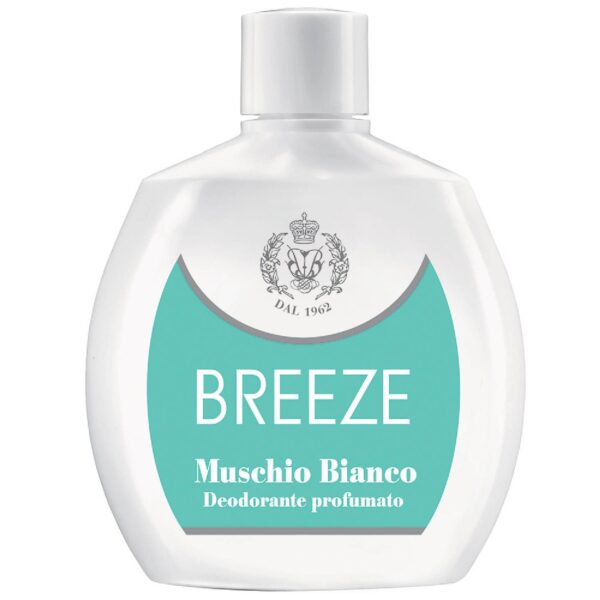 BREEZE DEODORANTE MUSCHIO BIANCO SQUEEZE 100 ML
