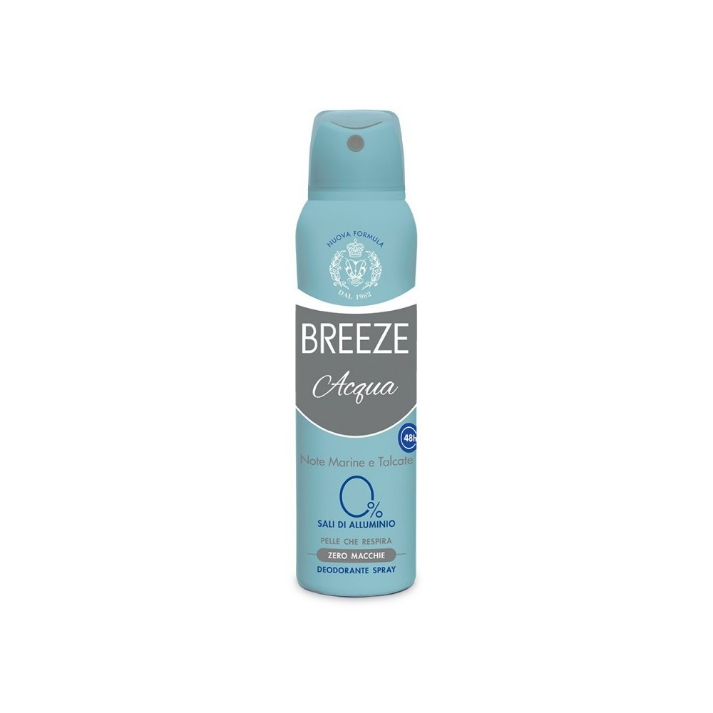 BREEZE DEODORANTE SPRAY ACQUA ML 150