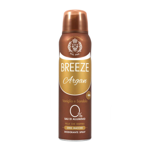 BREEZE DEODORANTE SPRAY ARGAN 150 ML