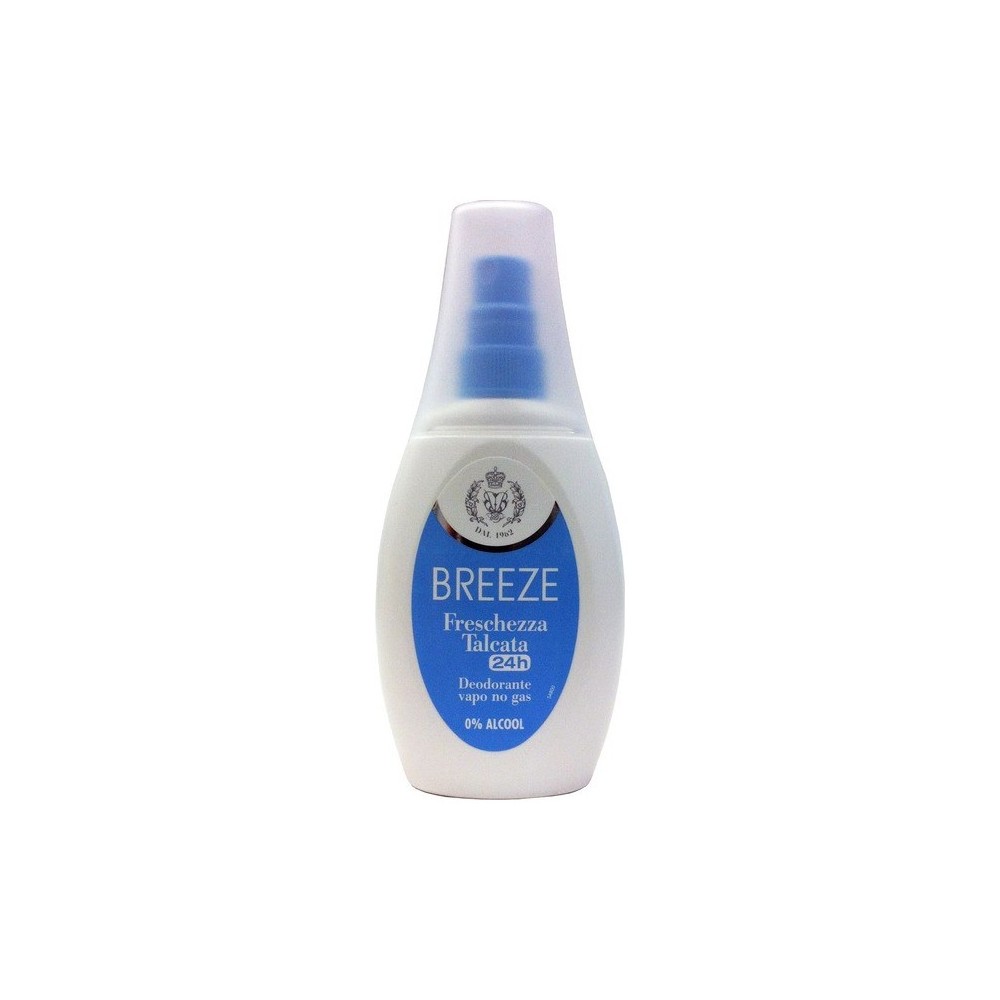BREEZE DEODORANTE VAPO NO GAS FRESCHEZZA TALCATA 75 ML