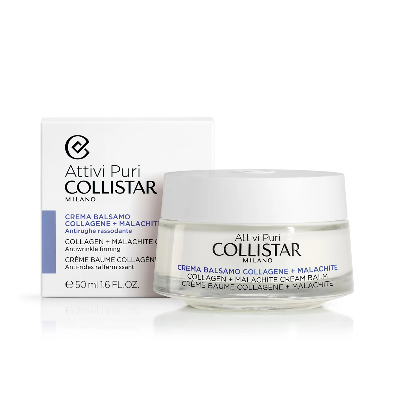 COLLISTAR  ATTIVI CREMA BALSAMO COLLAGENE + MALACHITE 50 ML