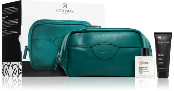 COLLISTAR CONFEZIONE DOPOBARBA PELLI SENSIBILI 100+MINI GEL DOCCIA TONIFICANTE 100+ POCHETTE