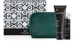 COLLISTAR CONFEZIONE GEL DOCCIA TONIFICANTE 250+MINI SCHIUMA BARBA ADERENZA PERFETTA 75+ POCHETTE