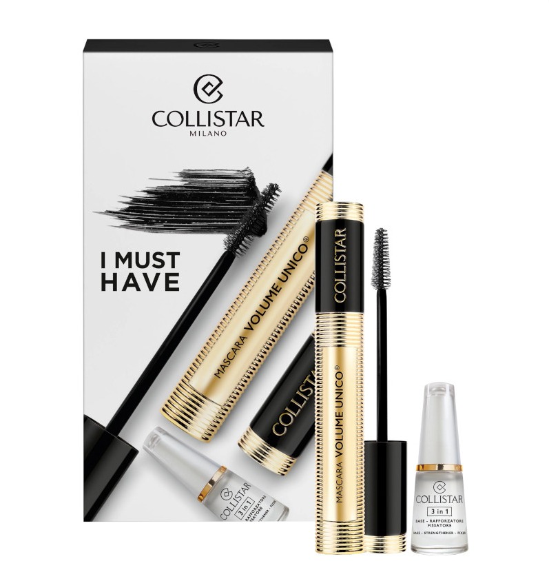 COLLISTAR CONFEZIONE MASCARA VOLUME UNICO+SMALTO 3IN1