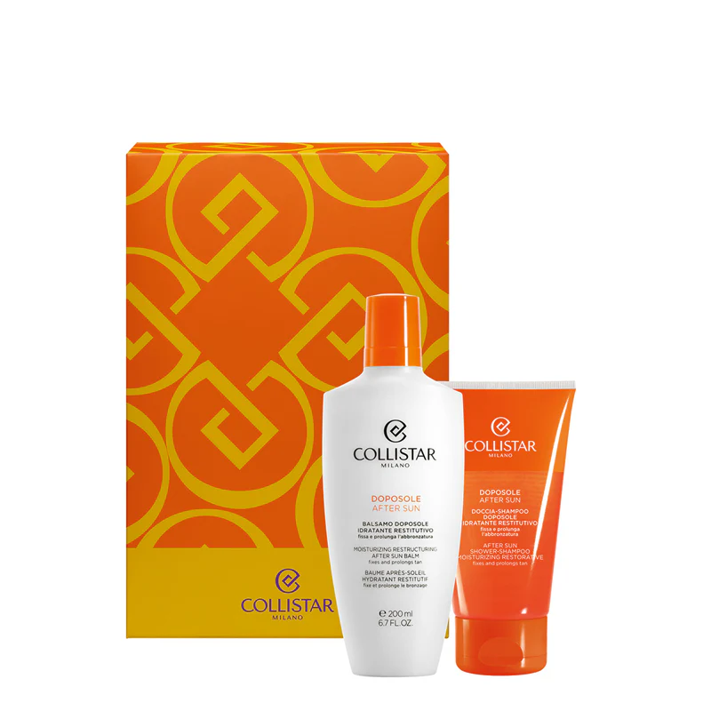 COLLISTAR KIT SOLAR BALSAMO DOPO SOLE IDRATANTE RESTITUIVO 200+DOCCIA-SHAMPOO DOPOSOLE 150ML