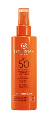 COLLISTAR LATTE SPRAY ABRRONZANTE IDRATANTE SPF50 200ML NEW