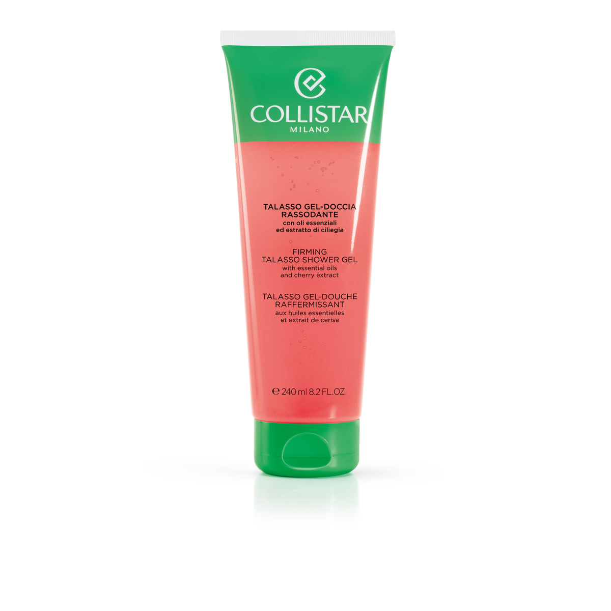 COLLISTAR TALASSO GEL DOCCIA RASSODANTE CON OLI ESSENZIALI ED ESTRATTO DI CILIEGIA 240ML