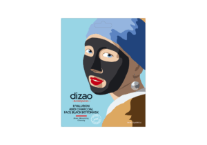 DIZAO MASCHERA VISO IALURONICO E CARBONE