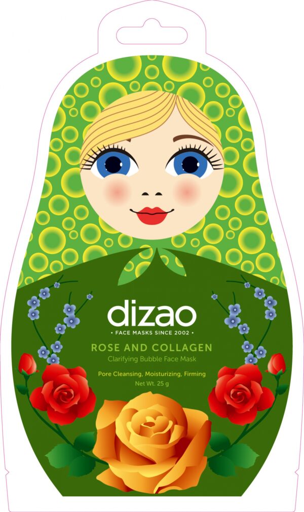 DIZAO MASCHERA VISO ROSA E COLLAGENE - immagine 2