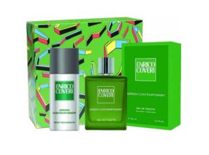 ENRICO COVERI CONFEZIONE GREEN CONTEMPORARY EDT 100ML + DEODORANTE 150ML