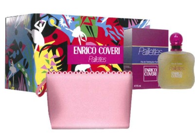 ENRICO COVERI CONFEZIONE PAILLETTES EDT 75 ML+ POCHETTE