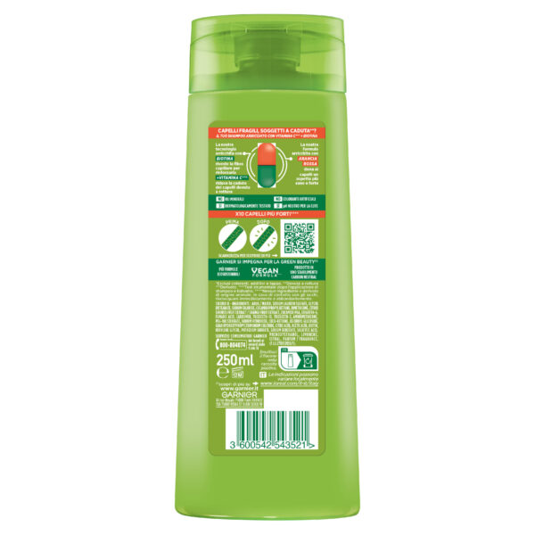 FRUCTIS VITAMIN SHAMPOO 250 ML - immagine 2