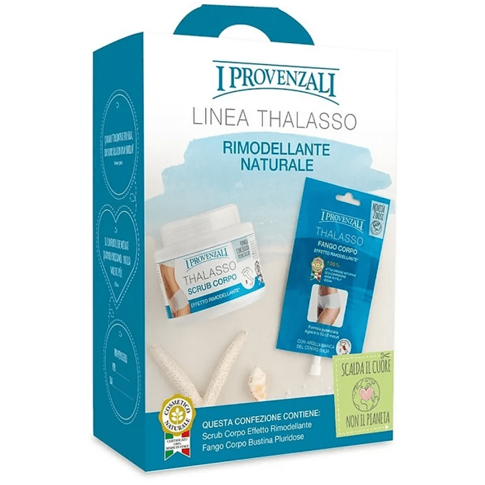 I PROVENZALI COFFRET TALASSO SCRUB 500 ML + FANGO CORPO 80 ML