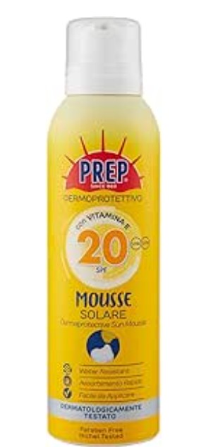 PREP MOUSSE SOLARE SPF 20 200 ML