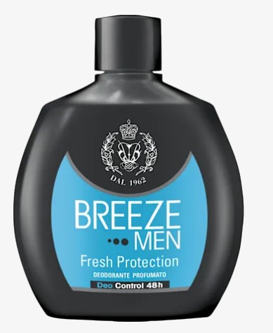 BREEZE DEODORANTE MEN FRESH PROTECTION SQUEEZE 100 ML