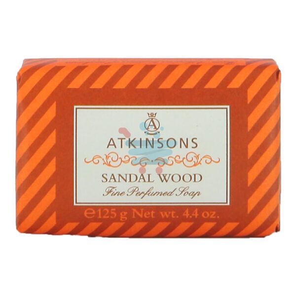 ATKISON FINE PARFUMED SOAP SANDALWOOD 125 GR