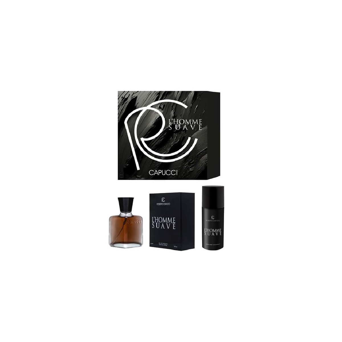 CAPUCCI L'HOMME SUAVE CFZ EDT 100 ML + DEODORANTE 150 ML