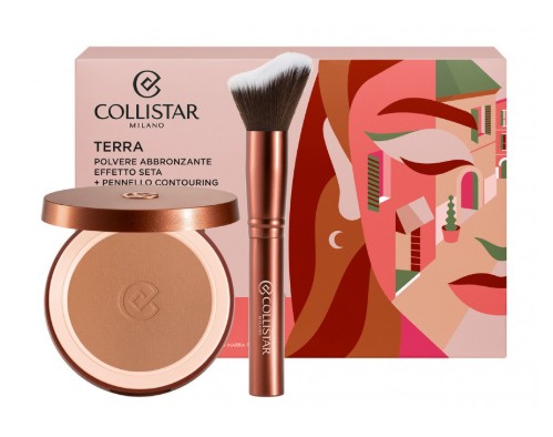 COLLISTAR CONFEZIONE TERRA IN POLVERE 4.4 + PENNELLO CONTOURING