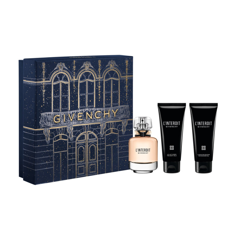 GIVENCHY INTERDIT EDP 50 ML+ BODY LOTION 75 ML+SHOWER GEL 75 ML